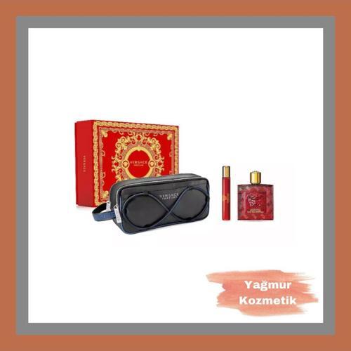 Eros Flame EDP Xmas Parfüm Set 23 (100ML+10ML)