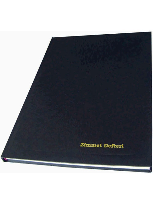 Ciltli Zimmet Defteri 96 Yaprak 20X28 Cm
