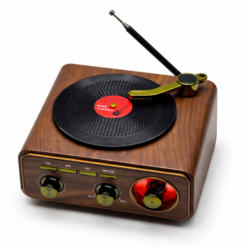 MD-1317BT Nostaljik Pikap Tasarımlı Bluetooth Radyo & Hoparlör