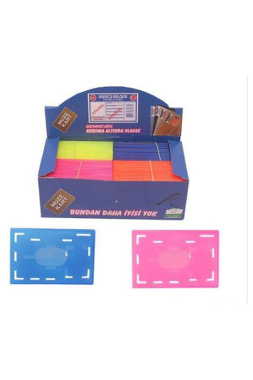 10 Adet Kimlik Ehliyet Kgs Paso akbil Müze Kartı Koruma Kabı