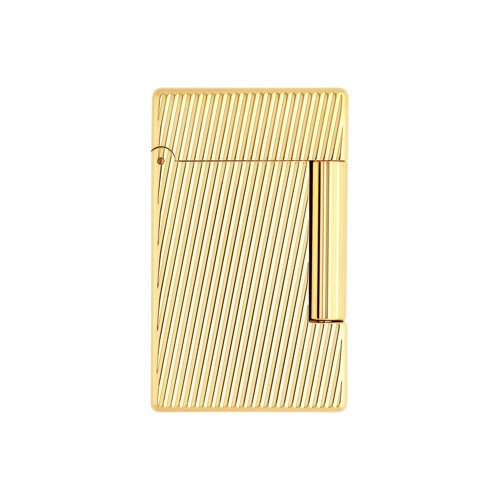 020831 St Dupont Initial Diagonal Gold Çakmak