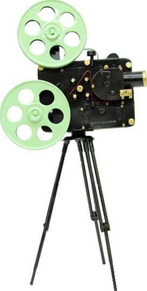 Ayaklı Kamera Tripod Model Vintage Dekoratif Hediyelik