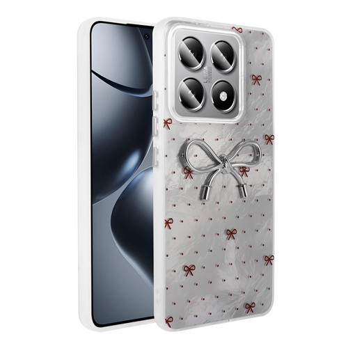 Xiaomi 14T Kılıf Kamera Çıkıntılı Parlak Figürlü Shiny Happy Silikon Kapak