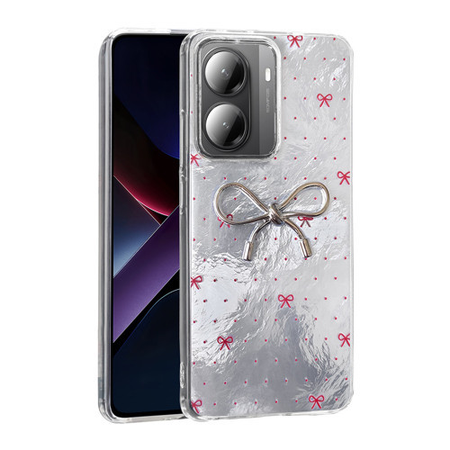 Poco X7 Pro Kılıf Kamera Çıkıntılı Parlak Figürlü Shiny Happy Silikon Kapak