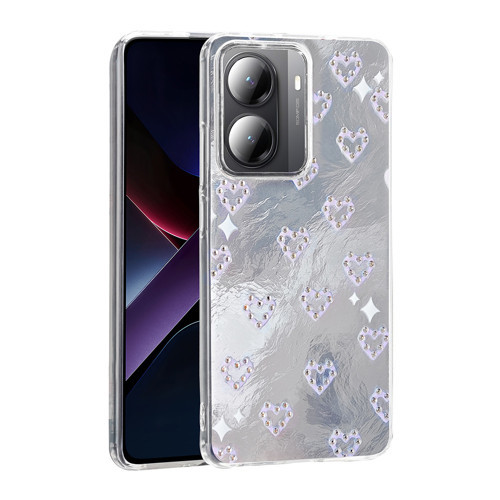 Poco X7 Pro Kılıf Kamera Çıkıntılı Parlak Figürlü Shiny Happy Silikon Kapak