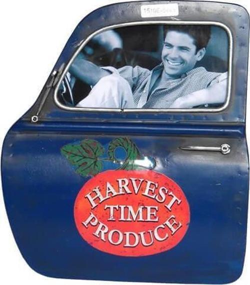 Dekoratif Metal Çerçeve Araba Kapısı Temalı Dekoratif Hediyelik