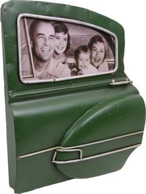 Dekoratif Metal Çerçeve Araba Kapısı Temalı Dekoratif Hediyelik