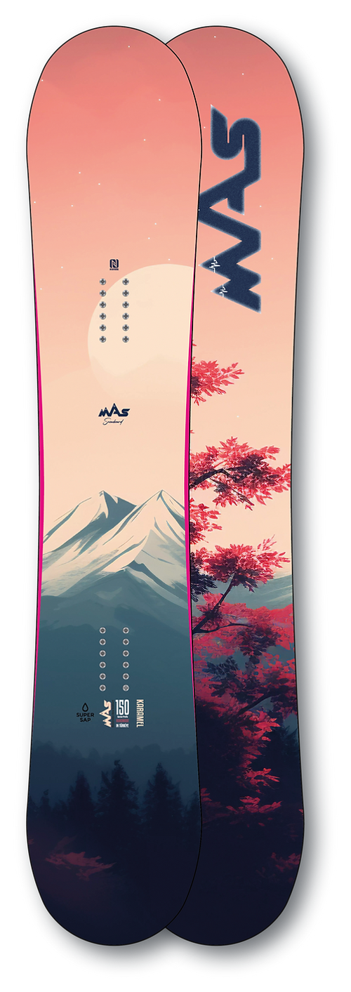 SNOWBOARD KARAMEL
