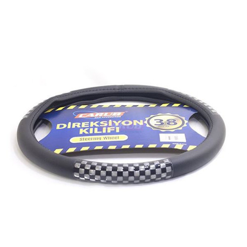 Direksiyon Kılıfı 38Cm Siy-Bey Dama Fosforlu (1 Ad )