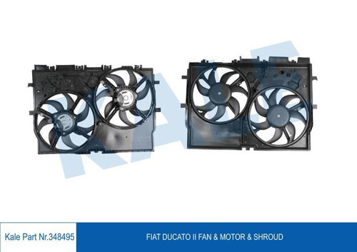 Fan Motoru Davlumbazlı Fıat Ducato Iıı 2.3Jtd 06-> Klimalı 300W/300W (1 Ad )