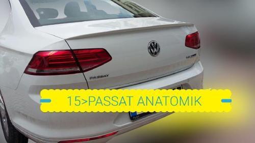 Volkswagen Passat Anatomik Spoiler 2011-2014 LB9A Şeker Beyazı
