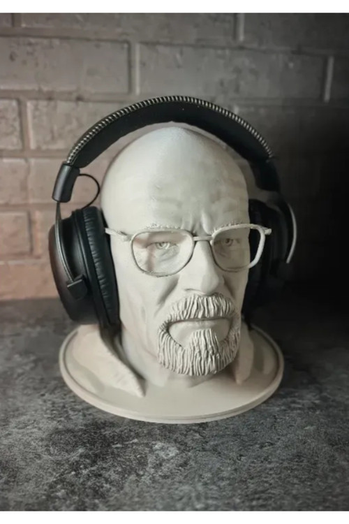 Kulaklık Standı - Walter White Büstü - Breaking Bad Temalı