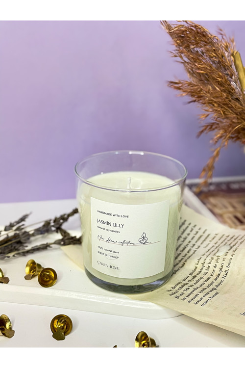 Jasmin Lilly Kokulu Soya Vegan Bardak Mum