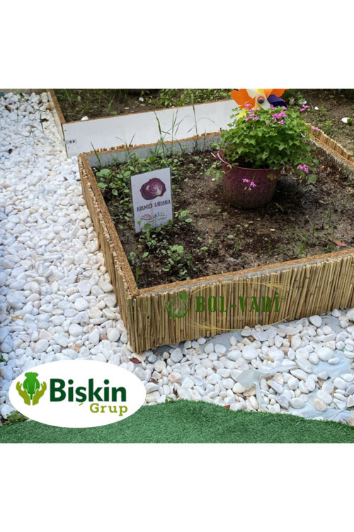 Natural 25CM X 400CM Bambu Kamış Hasır Çit Dekoratif Bahçe Balkon ve Duvar Çiti Reed Fence