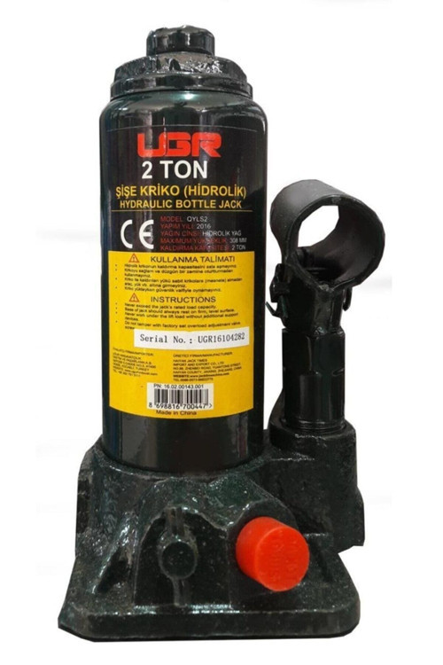 E0204 Hidrolik Şişe Kriko 2 Ton