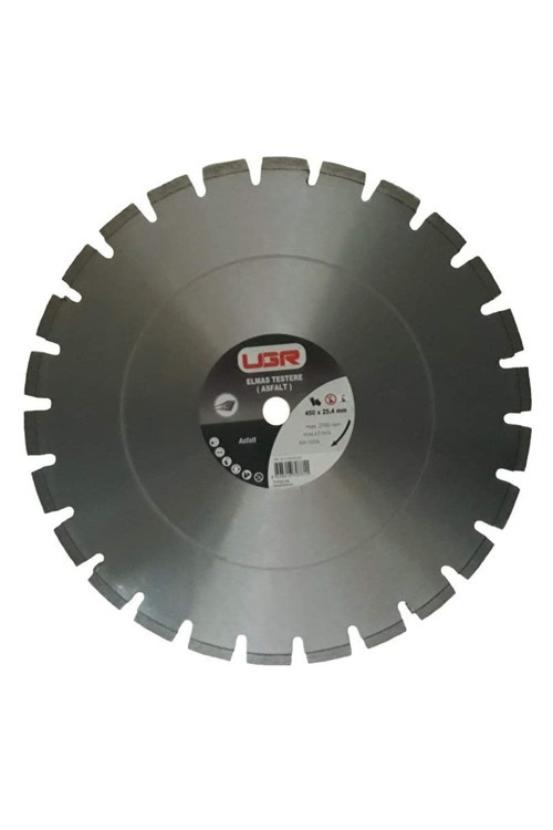 Elmas Daire Testere (asfalt) 400x25.4x4.0x2.6mm