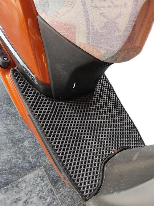 Scooter TVS Jüpiter Motor 3D Havuzlu Paspas Siyah