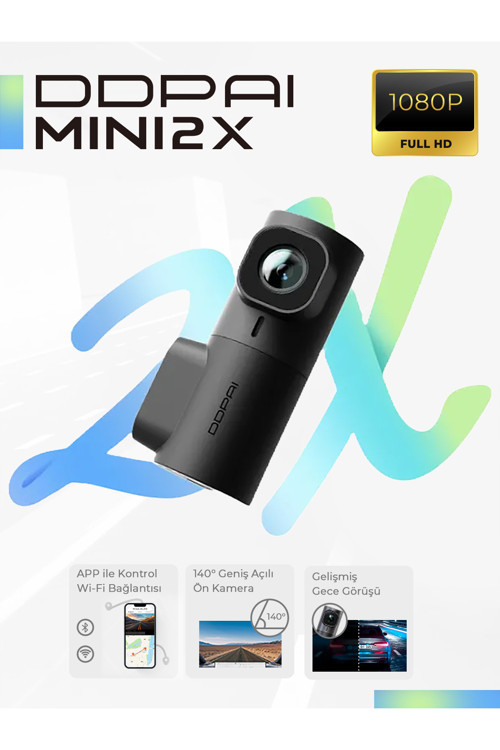 Mını2X Araç İçi Kamera