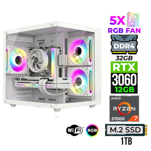 Mage x120 Ryzen 7 5700x 32GB Ram 1TB M.2 NVMe SSD 12GB RTX3060 Oyuncu Tavsiye Sistem