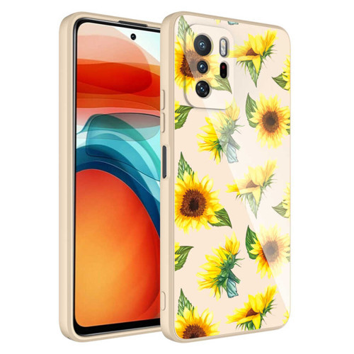Redmi Note 10 Pro Kılıf Kamera Korumalı Desenli Sert Silikon Mkst Epoksi Kapak - No2