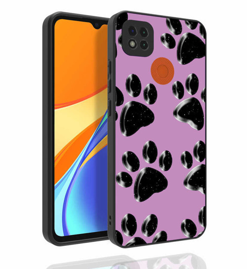 Redmi 9C Kılıf Desenli Kamera Korumalı Parlak Mkst Nora Kapak - No3