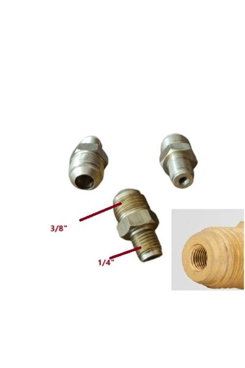 Memeli Ünyon 1/4"-3/8" Enjektör Girişli