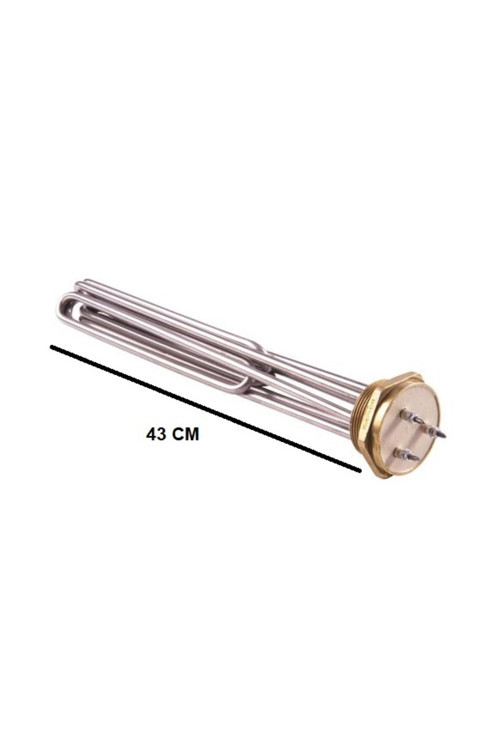 Rezistans 2" 10000W 43 Cm 8,5Mm 220-380V Dolgulu (B2 93671)
