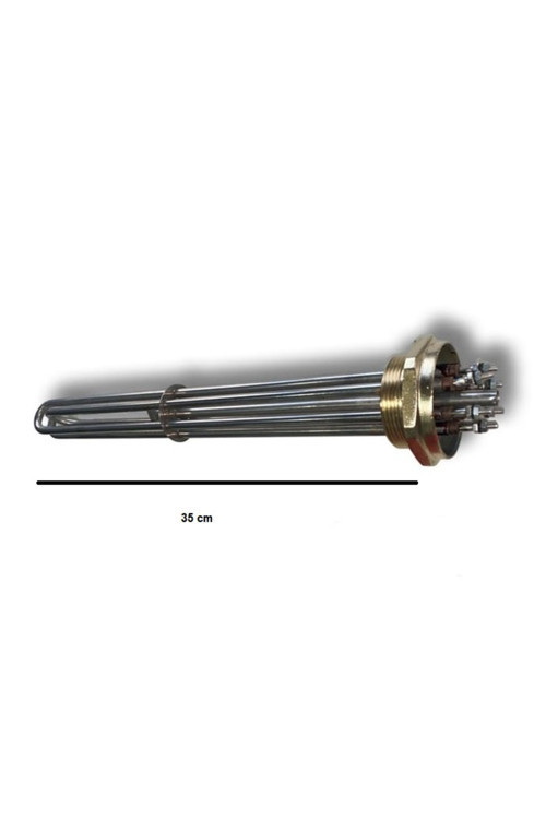 Rezistans 2" 7500W 35 Cm 8,5Mm 220-380V Dolgusuz (1089K)