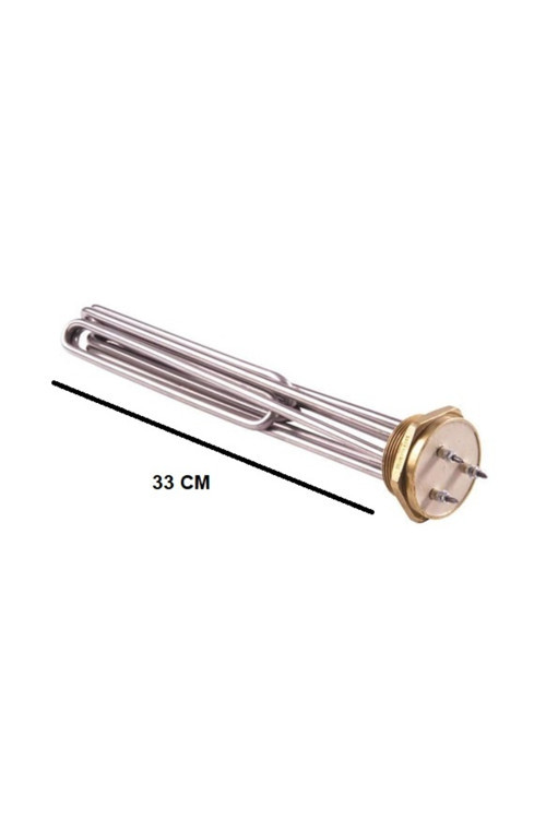 Rezistans 2" 7500W 33 Cm 8,5Mm 220-380V Dolgulu (B2 93670)