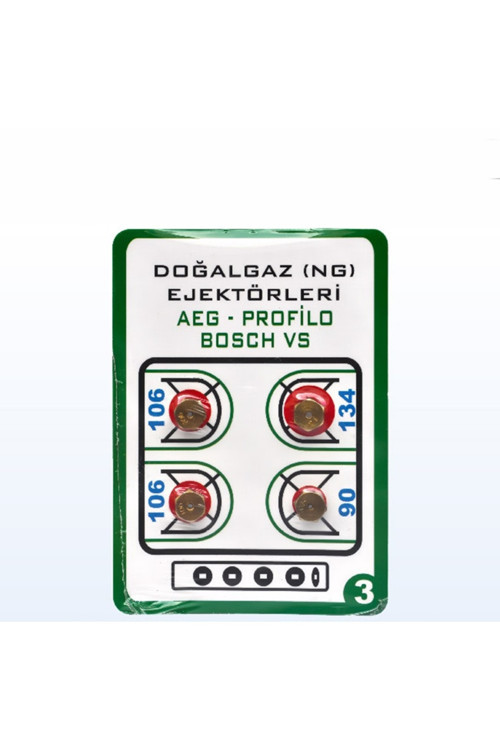 Fırın Enjektör Bosch 7 No Dogalgaz