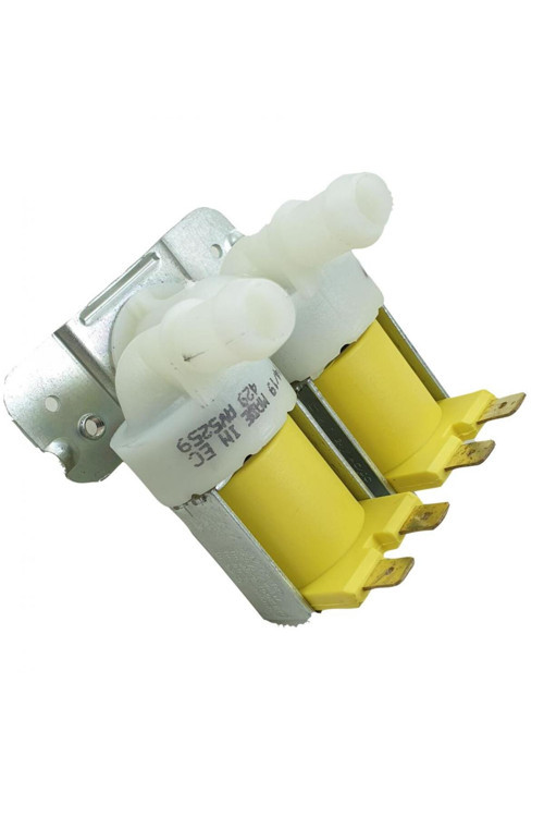Çamaşır Yıkama Makinesi Ventil İkili 180C İnce Uçlu Metal Bıraketli 24Vac/Dc