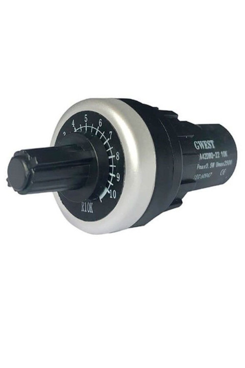 Gwest Apt22-10K 22Mm 10K 10 Adet Tek Turlu Potansiyometre