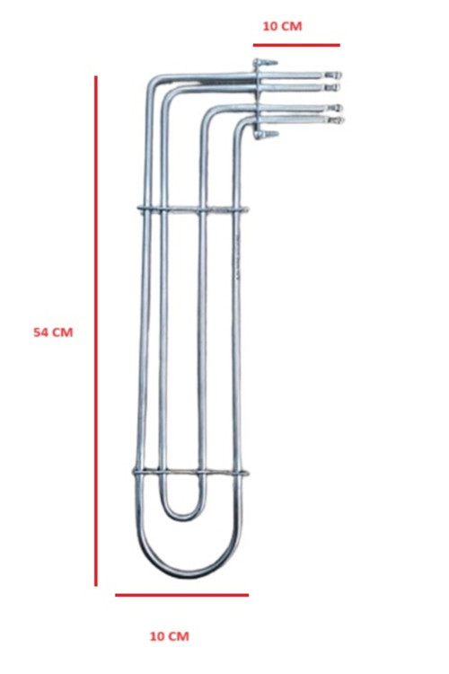 Konveksiyonel Fırın Rezistansı 2*1500W L:54Cm M4 (R2022)