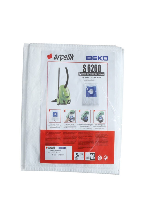 S 6260 Karınca Orjınal Sentetik Torba 5'Li