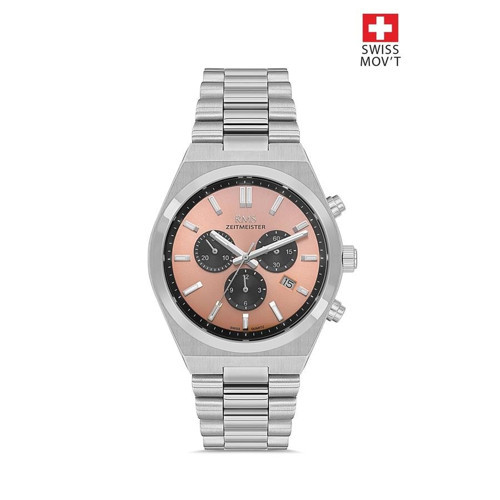 RMS.1.AG1595.07 Kronometre 45mm Erkek Kol Saati