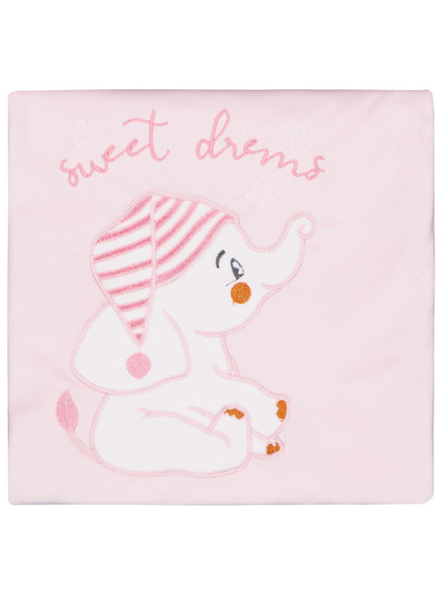 Filli Nakış Battaniye - Pembe Standart