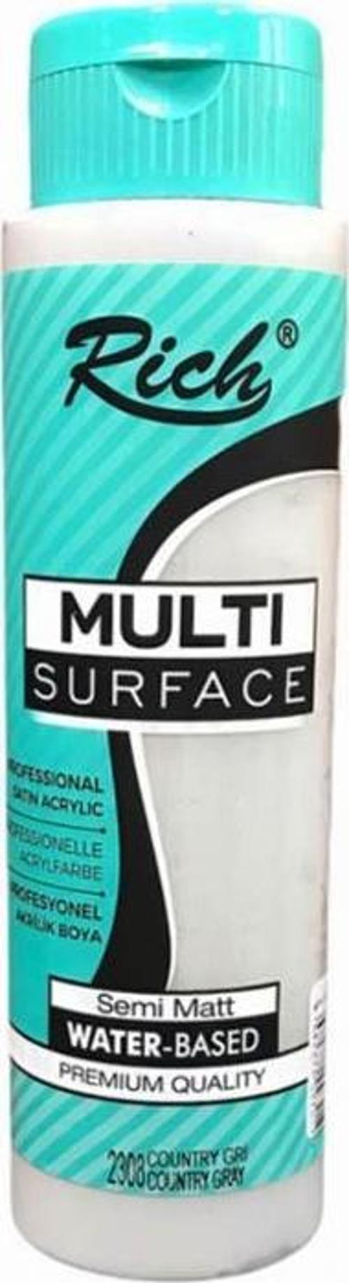 Multi Surface Akrilik Boya Country Gri 500 cc