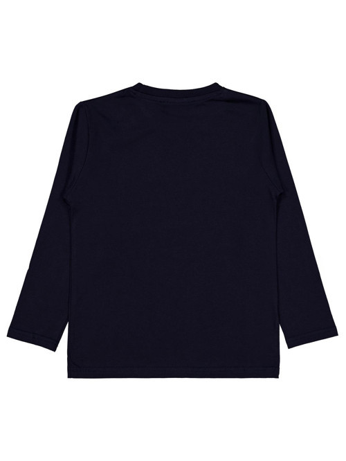Tokyo Baskılı 6-9 Yaş Sweatshirt - Lacivert 8-9 Yaş