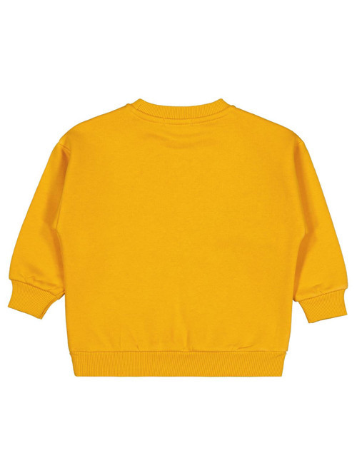 Panda Nakışlı2-5 Yaş Sweatshirt - Hardal 2-3 Yaş