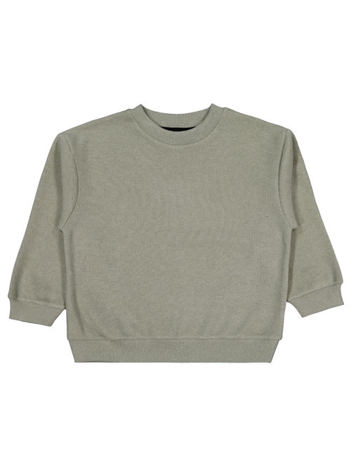 Basic Selanik 2-5 Yaş Sweatshirt - Haki 4-5 Yaş