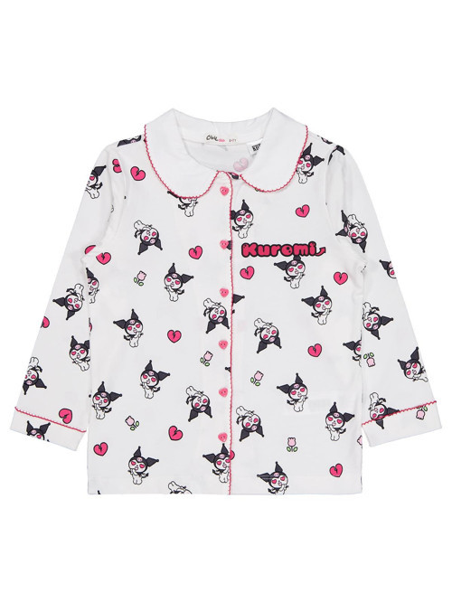 10-13 Yaş Pijama Takımı - Ekru 11-12 Yaş