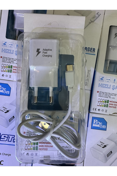 Paleon Type-C Hızlı Şarz Adaptör+Usb Kablo 2