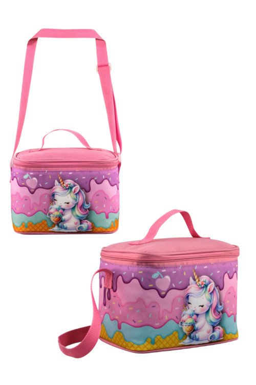 Cennec Unicorn Ice Cream Termal Beslenme Çantası 23X16X15