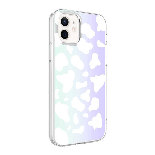Apple iPhone 12 Kılıf M-Blue Desenli Kılıf Cow No2