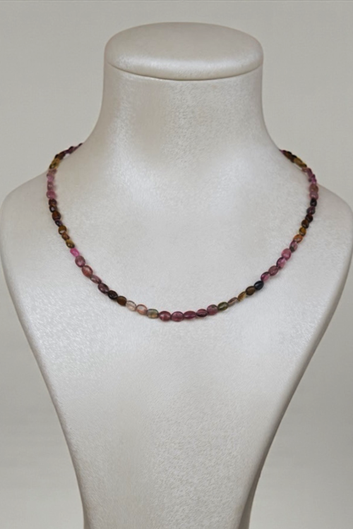 Turmalin Doğal Taşlı Kolye