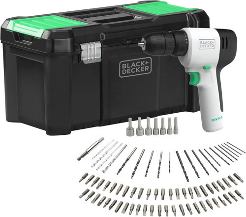 Black+Decker REVDD12ALTB Reviva 12 V Matkap