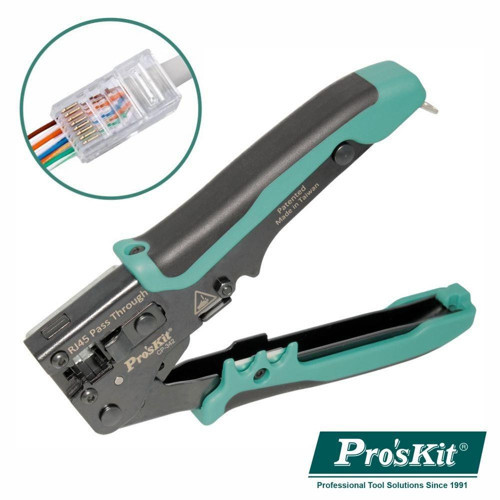 CP-342 EZ-RJ45/RJ11/RJ12 CAT5 CAT6 Konnektör Sıkma Pensesi