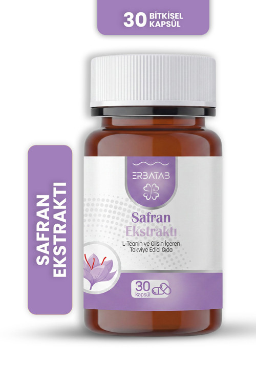 Safran Ekstresi, L-Teanin & Glisin Kompleksi 30 Kapsül