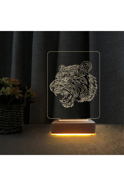 Kaplan 3d Çocuk Odası Gece Lambası