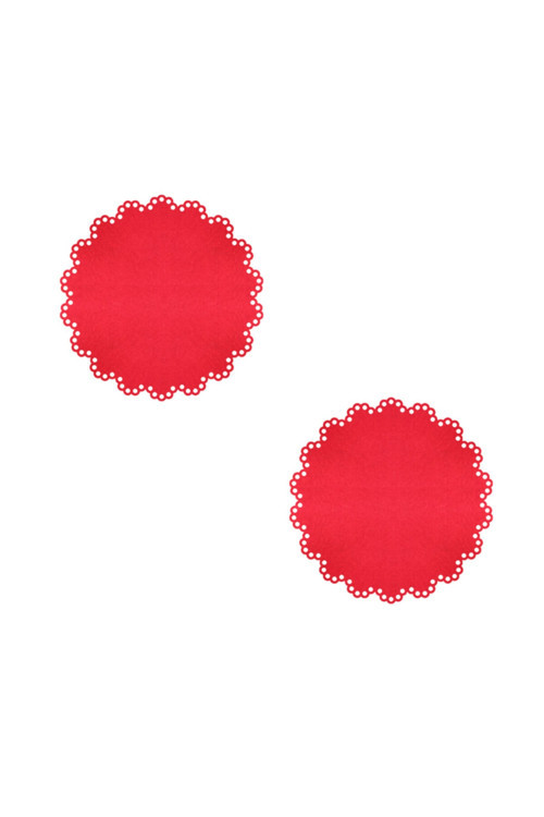 Bardak Altlığı (2 Adet) kırmızı 561